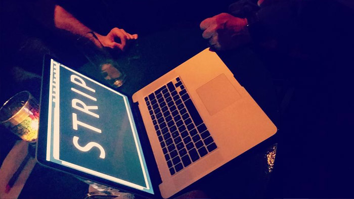 Sesión de grabación para Strip