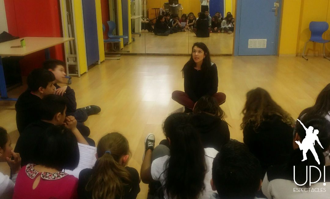 Un taller de danza integrada en el cole Miquel Bleach