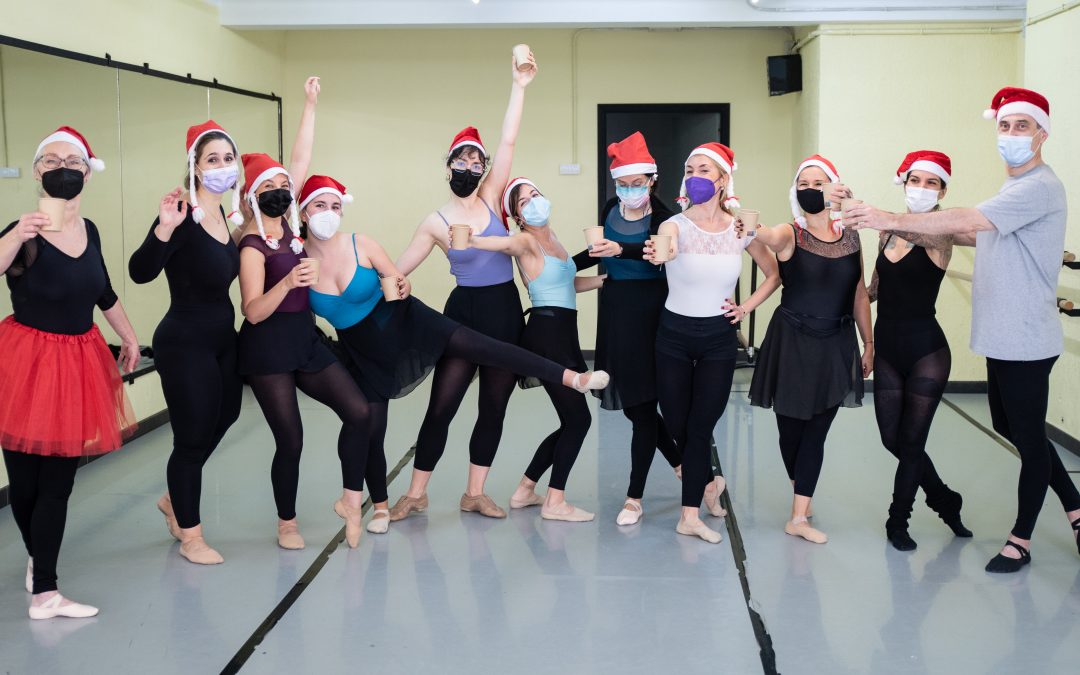Una clase de ballet temática para acabar el trimestre